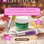 Sorteo Mary&May, 10 ganadoras probarán 3 productos de belleza coreana