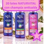 Sorteo PRIMOR de 20 lotes NATURVITAL con champús anticaída