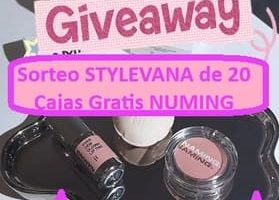 Sorteo STYLEVANA de 20 Cajas Gratis NUMING