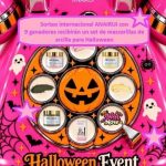 Sorteo internacional ANAIRUI con 9 ganadores recibirán un set de mascarillas de arcilla para Halloween