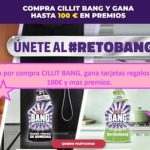 Sorteo por compra CILLIT BANG, gana tarjetas regalos de hasta 100€ y mas premios.