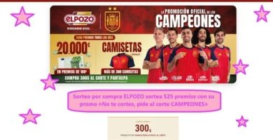 Sorteo por compra ELPOZO sortea 525 premios con su promo «No te cortes, pide al corte CAMPEONES»