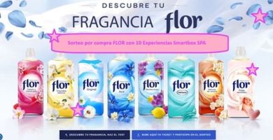 Sorteo por compra FLOR con 10 Experiencias Smartbox SPA