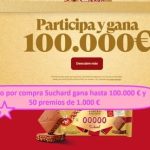 Sorteo por compra Suchard gana hasta 100.000 € y 50 premios de 1.000 €