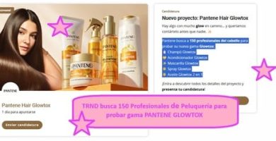 TRND busca 150 Profesionales de Peluquería para probar gama PANTENE GLOWTOX
