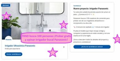 TRND busca 150 personas ¡Probar gratis y opinar Irrigador bucal Panasonic!