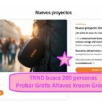 TRND busca 200 personas Probar Gratis Altavoz Kroom Groovy