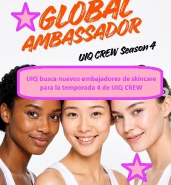 UIQ busca nuevos embajadores de skincare para la temporada 4 de UIQ CREW