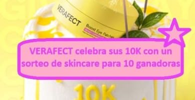 VERAFECT celebra sus 10K con un sorteo de skincare para 10 ganadoras