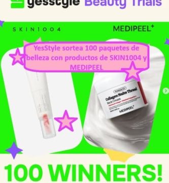 YesStyle sortea 100 paquetes de belleza con productos de SKIN1004 y MEDIPEEL