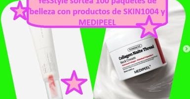 YesStyle sortea 100 paquetes de belleza con productos de SKIN1004 y MEDIPEEL