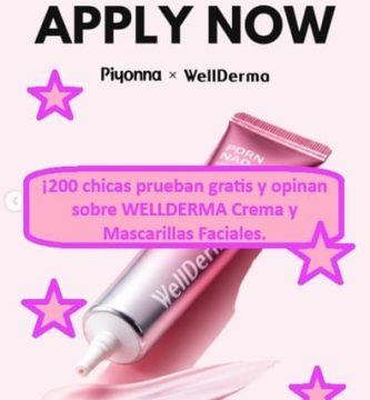¡200 chicas prueban gratis y opinan sobre WELLDERMA Crema y Mascarillas Faciales.