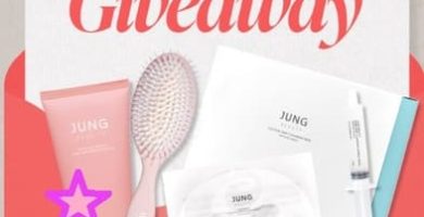 ¡SORTEO INTERNACIONAL JUNG BEAUTY 10 GANADORAS se llevan regalos beauty para mimarse!