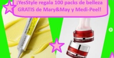 ¡YesStyle regala 100 packs de belleza GRATIS de Mary&May y Medi-Peel!